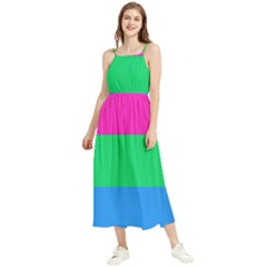 Polysexual Pride Flag Lgbtq Boho Sleeveless Summer Dress by lgbtnation