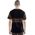 Luxury Ornate Minimal Style Dark Print Men s Sport Mesh Tee View2