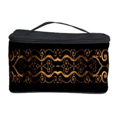 Luxury Ornate Minimal Style Dark Print Cosmetic Storage