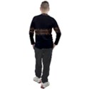 Luxury Ornate Minimal Style Dark Print Men s Pique Long Sleeve Tee View2