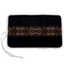 Luxury Ornate Minimal Style Dark Print Pen Storage Case (L) View1