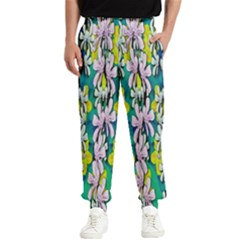 Where The Fairies Dance In Winter Times Men s Elastic Waist Pants