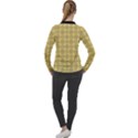 Black & Mellow Yellow Women s Pique Long Sleeve Tee View2