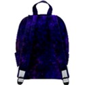 Blue,pink,red and purple Galaxy Zip Up Backpack View3