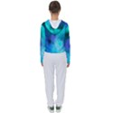 Blue Galaxy Women s Slouchy Sweat View2