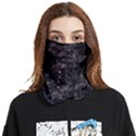 Pink gray Galaxy Face Covering Bandana (Two Sides) View1