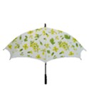 Yellow Flowers Golf Umbrellas View3