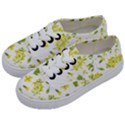 Yellow Flowers Kids  Classic Low Top Sneakers View2