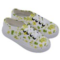 Yellow Flowers Kids  Classic Low Top Sneakers View3