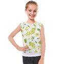 Yellow Flowers Kids  Mesh Tank Top View1