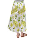 Yellow Flowers Satin Palazzo Pants View2