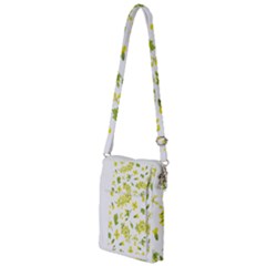 Yellow Flowers Multi Function Travel Bag by designsbymallika