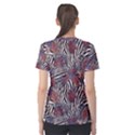 Zebra Chain Pattern Women s Sport Mesh Tee View2