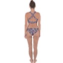 Zebra Chain Pattern Cross Back Hipster Bikini Set View2