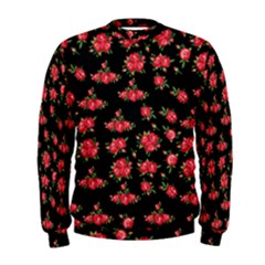 Red Roses Men s Sweatshirt by designsbymallika