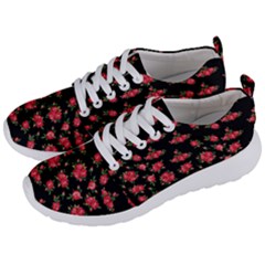 Red Roses Men s Lightweight Sports Shoes by designsbymallika