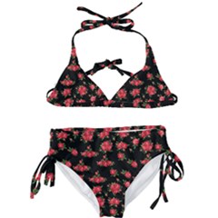 Red Roses Kids  Classic Bikini Set by designsbymallika