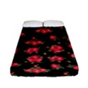 Red Roses Fitted Sheet (Full/ Double Size) View1