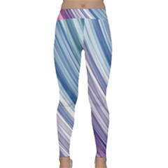 Rainbow Stripes Classic Yoga Leggings by Dazzleway