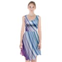 Rainbow stripes Racerback Midi Dress View1