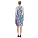 Rainbow stripes Racerback Midi Dress View2