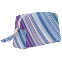 Rainbow Stripes Wristlet Pouch Bag (large) by Dazzleway