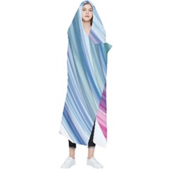 Rainbow Stripes Wearable Blanket by Dazzleway