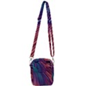 Metallic rainbow Shoulder Strap Belt Bag View3