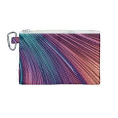 Metallic Rainbow Canvas Cosmetic Bag (medium) by Dazzleway