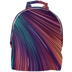 Metallic Rainbow Mini Full Print Backpack by Dazzleway