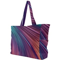 Metallic Rainbow Simple Shoulder Bag by Dazzleway