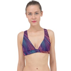 Metallic Rainbow Classic Banded Bikini Top by Dazzleway