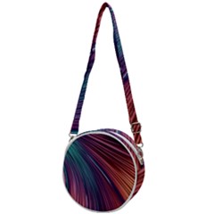 Metallic Rainbow Crossbody Circle Bag by Dazzleway