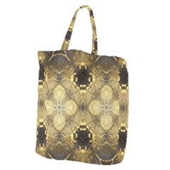 Black And Gold Giant Grocery Tote by Dazzleway