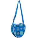 Snowflakes Heart Shoulder Bag View2