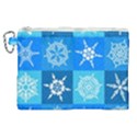 Snowflakes Canvas Cosmetic Bag (XL) View1