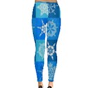 Snowflakes Inside Out Leggings View2