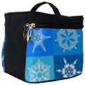 Snowflakes Make Up Travel Bag (Big) View1