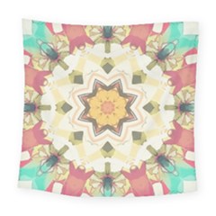 Cute Kaleidoscope Square Tapestry (large) by Dazzleway