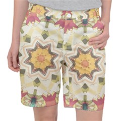 Cute Kaleidoscope Pocket Shorts by Dazzleway