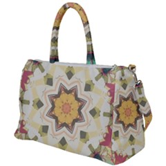 Cute Kaleidoscope Duffel Travel Bag by Dazzleway