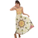 Cute kaleidoscope Backless Maxi Beach Dress View1