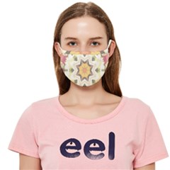 Cute Kaleidoscope Cloth Face Mask (adult) by Dazzleway