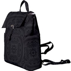 Black And Gray Buckle Everyday Backpack