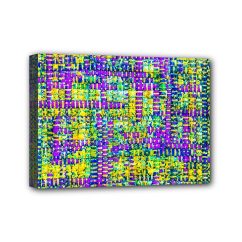 Mosaic Tapestry Mini Canvas 7  X 5  (stretched) by essentialimage