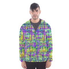 Mosaic Tapestry Men s Hooded Windbreaker by essentialimage