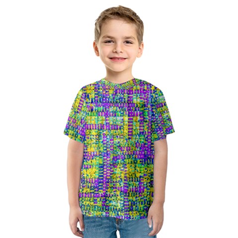 Mosaic Tapestry Kids  Sport Mesh Tee by essentialimage