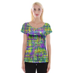 Mosaic Tapestry Cap Sleeve Top by essentialimage