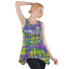 Mosaic Tapestry Side Drop Tank Tunic by essentialimage