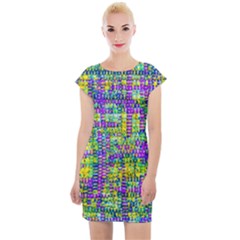 Mosaic Tapestry Cap Sleeve Bodycon Dress by essentialimage